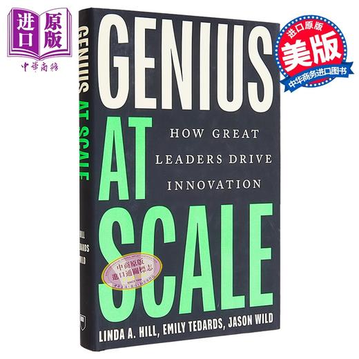【中商原版】大规模的天才 伟大的领导者如何推动创新 实用指南 Genius at Scale 英文原版 Linda A Hill 商品图0