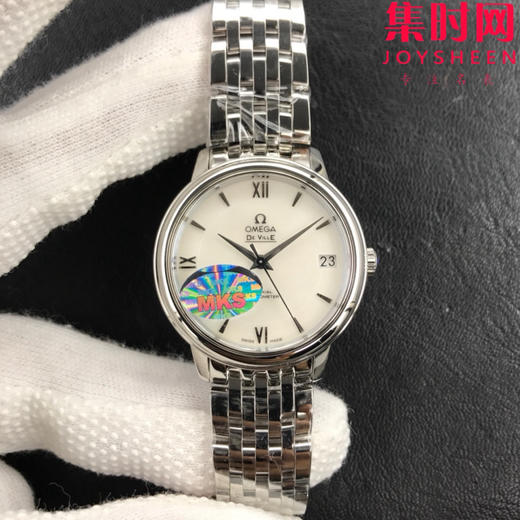MKS欧米茄碟飞系列 蝶飞经典女款系列 贝母面 女士机械腕表 表盘尺寸：32.7*9.5mm 专柜原装尺寸 商品图0