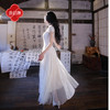 逸红颜《花织序》26夏新梦幻亮片蕾丝超大摆网纱插片提花连衣裙女 商品缩略图4