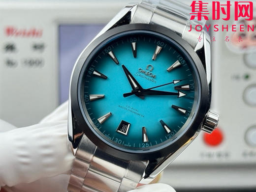 OVS欧米茄海马150米系列"绿松石" 男士腕表 欧米茄海马Aqua Terra新作 黑摆轮 表径41mm 商品图2