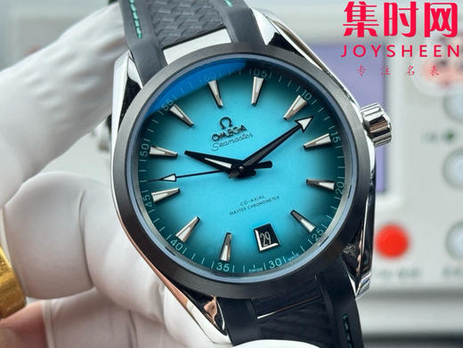 OVS欧米茄海马150米系列"绿松石" 男士腕表 欧米茄海马Aqua Terra新作 黑摆轮 表径41mm 商品图1