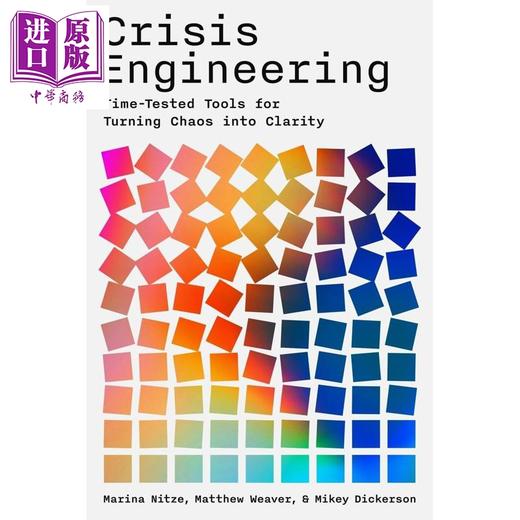 预售 【中商原版】危机管理工程 化混乱为清晰的经久工具 英文原版 Crisis Engineering Marina Nitze 商品图0