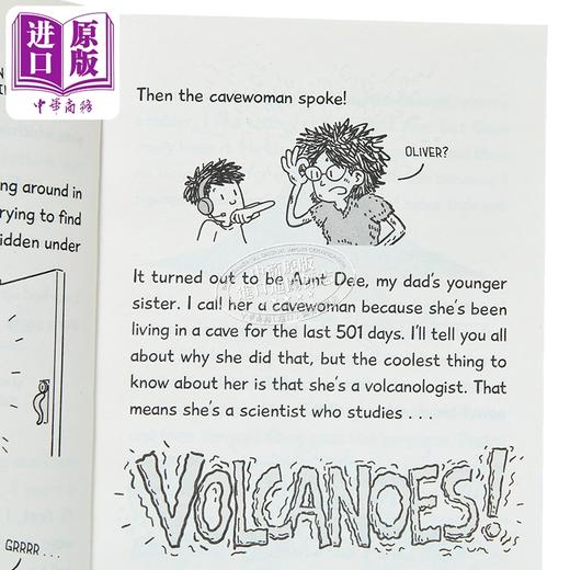 【中商原版】奥利弗的伟大宇宙2 火山很热 平装 Olivers Great Big Universe2 Volcanoes are Hot 英文原版 Jorge Cham 商品图2