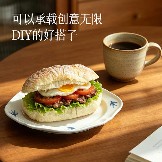 【营养早餐 吐司/恰巴塔】香浓吐司 口感松软有弹性 天然麦香 饱腹无负担 / 内脆里韧恰巴塔 早餐DIY好搭子 加热复烤后更美味 商品图3