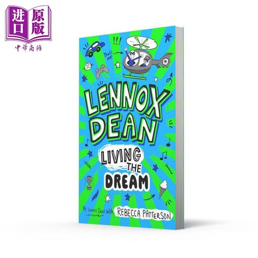 【中商原版】吹牛日记1 Lennox Dean#1 英文原版 儿童文学 黑白插图小说故事书 爆笑日记体小说 幽默诙谐 进口童书读物 7岁+ 商品图1