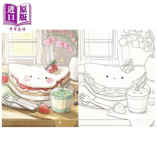 预售 【中商原版】沙咕米 耳廓狐的可爱魔法冒险涂色书 Sogumi the Fennec Fox Cute Magical Adventure Colouring  英文原版  Sogumi  商品图1