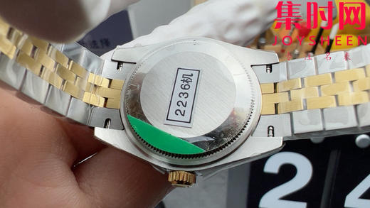 劳力士GS日志型系列 女款31mm 日志31系列 间金金盘钻面 女士腕表 搭载改Cal.2236全自动机械机芯 商品图3