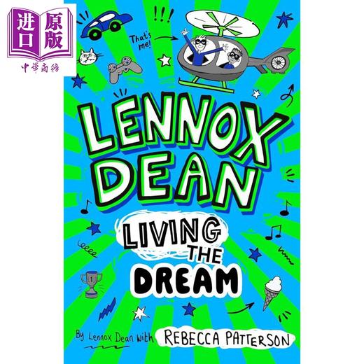 【中商原版】吹牛日记1 Lennox Dean#1 英文原版 儿童文学 黑白插图小说故事书 爆笑日记体小说 幽默诙谐 进口童书读物 7岁+ 商品图0