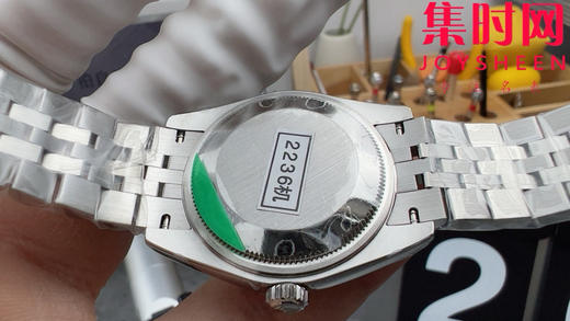 劳力士GS日志型系列 女款31mm 日志31系列 白罗马 女士腕表 搭载改Cal.2236全自动机械机芯 商品图4