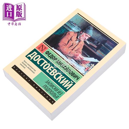 预售 【中商原版】【俄文原版】地下室手记 陀思妥耶夫斯基 Записки из подполья Достоевский 经典文学 商品图1