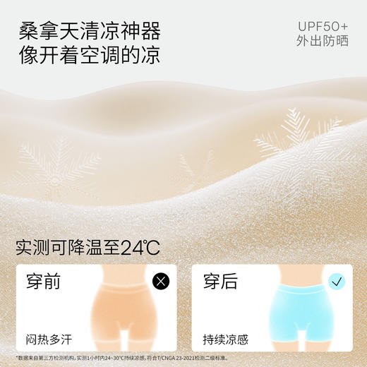 【塑身好物】EMXEE嫚熙女士中腰安全裤 商品图2