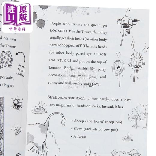 【中商原版】小莎士比亚迷案 被偷走的的臭脚趾甲 Will Shakespeare Mysteries The Stinky Stolen Toenails 英文原版 Kaz Penney 商品图2