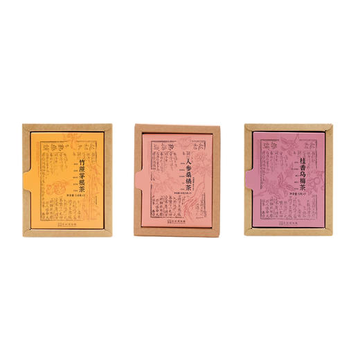 苏州博物馆 一周袋泡茶创意仿药单设计复古手绘沁润滋养甘甜润口独立包装下午茶送礼 商品图4
