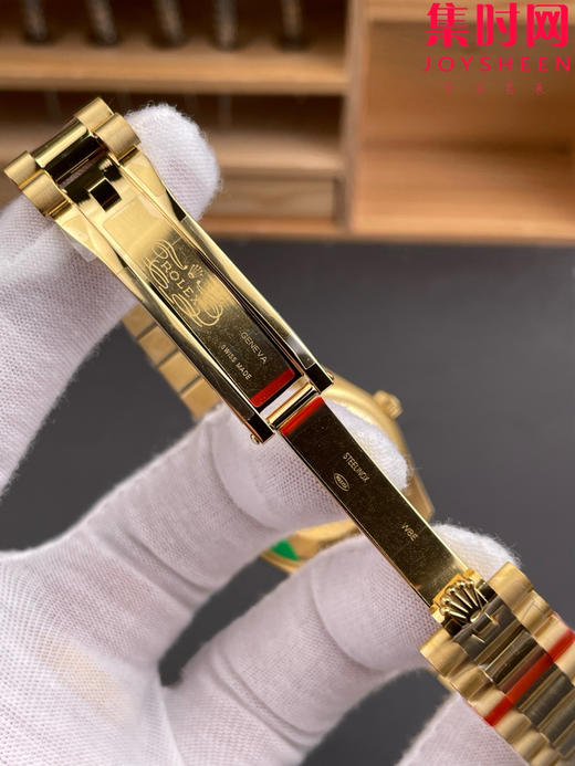 劳力士GS日志型系列 女款31mm 日志31系列 全金绿罗马 女士腕表 搭载改Cal.2236全自动机械机芯 商品图6