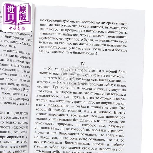 预售 【中商原版】【俄文原版】地下室手记 陀思妥耶夫斯基 Записки из подполья Достоевский 经典文学 商品图2