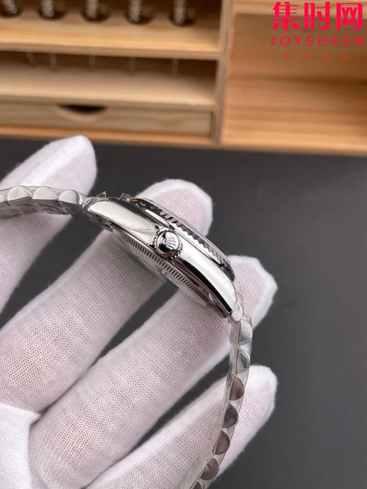 劳力士GS日志型系列 女款31mm 日志31系列 罗马面粉色盘 女士腕表 搭载改Cal.2236全自动机械机芯 商品图3