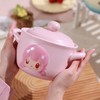 【陶煲王萌趣一人锅】熊猫砂锅家用耐高温煲汤熬粥创意手绘一人小砂锅婴儿辅食锅 商品缩略图2