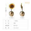 铜师傅《一举夺魁》客厅桌面铜向日葵摆件 家居装饰工艺品 商品缩略图5