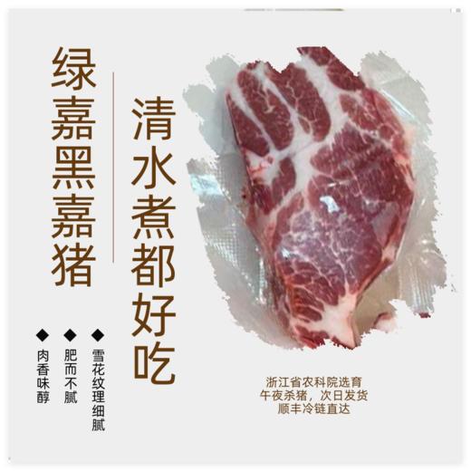 【浙团】浙江省农科院选育“雪花猪肉”绿嘉黑（四选二） 商品图0