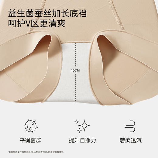 【塑身好物】嫚熙收腹平角内裤产后收小肚子收腰收骨盆提臀桑蚕丝底裆 商品图4