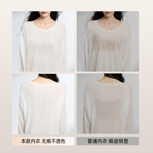 超值两件，可任选【一衣四穿❗无痕隐形】新款无痕粉底液内衣美背防走光吊带小胸聚拢女士内衣。xc 商品图4