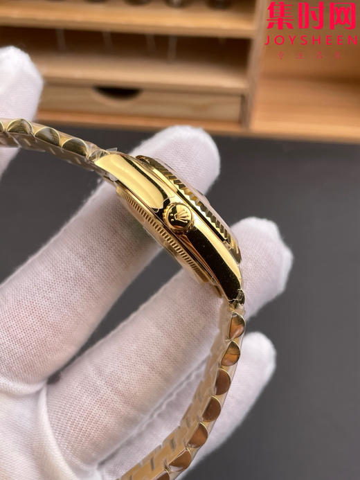 劳力士GS日志型系列 女款31mm 日志31系列 全金绿罗马 女士腕表 搭载改Cal.2236全自动机械机芯 商品图3