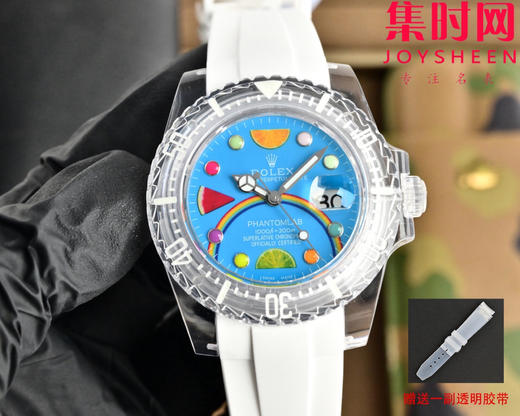 天马行空之作 新品发布 PHANTOMLAB联名水晶系列腕表 劳力士 ER水鬼水晶系列 水鬼透明壳 强势来袭！颠覆传统概念！ 商品图6