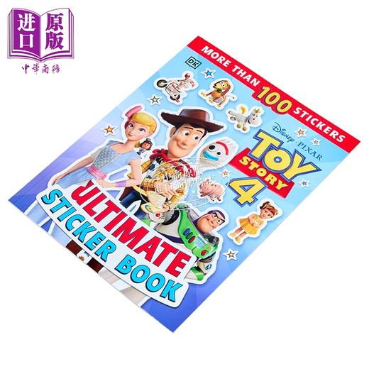 预售 【中商原版】迪士尼 皮克斯 玩具总动员4终极贴纸书 英文原版 Ultimate Sticker Book: Disney Pixar Toy Story 4 商品图1