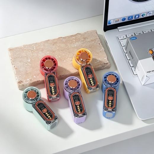 SOOKIE 高速MINI手持小风扇 风扇+照明+求救三合一 随身口袋都能放 六档风力可调节 商品图7