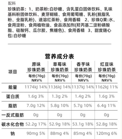 喜之郎70g草莓珍珠奶茶 商品图1