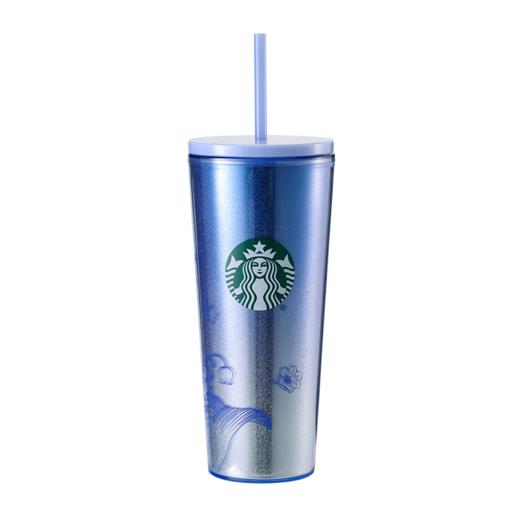 星巴克 铃兰款双层吸管杯690ml 商品图1