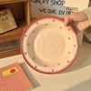【花小语餐具碗盘】花小语时尚居家 釉下彩碗盘 奶 fufu 田园风 安全耐高温 洗碗机可用 商品缩略图3