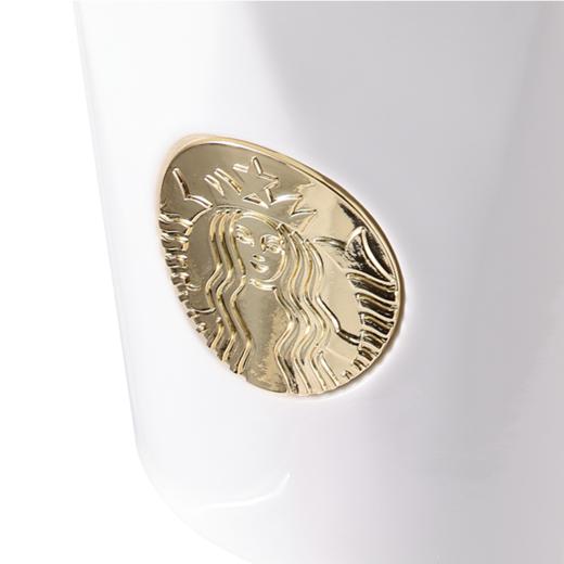 星巴克几何元素款徽章马克杯395ml 商品图6