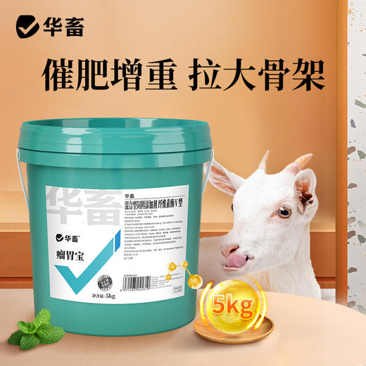 华畜瘤胃宝健胃开胃动力牛羊胀气反刍过料催肥增重开胃饲料添加剂 商品图0