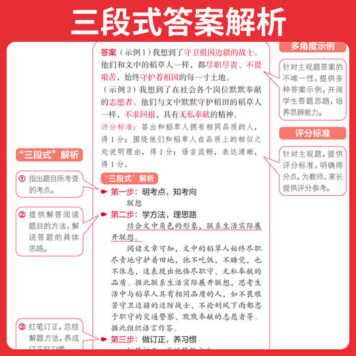 一本.小学语文阅读训练100篇.五年级(第14次升级) 商品图2
