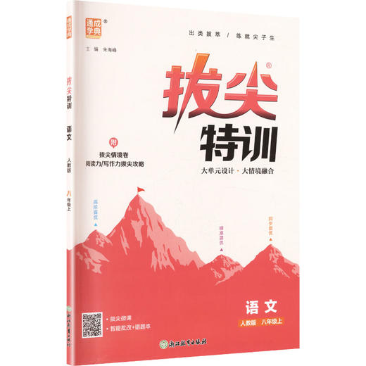 暂AM课标语文8上/初中拔尖特训 商品图0