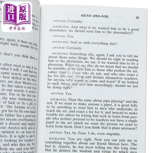 预售 【中商原版】柏拉图英文原版英文版书籍小说 Great Dialogues of Plato 柏拉图对话录英文原版进口书 世界经典文学 商品图2