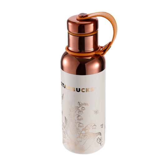星巴克 米白色铃兰款保温杯535ml 商品图0