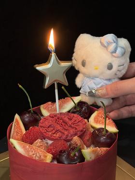 本来想减肥的…但是我家kitty今天过生日🎂