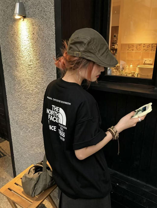 订单余！少量！北M后背大logo印花短袖T恤！ 商品图9