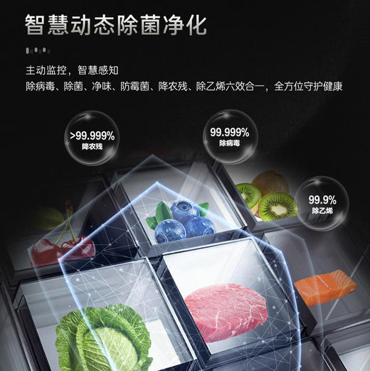 卡萨帝（Casarte）冰箱 BCD-555WGCFDMGCJU1 商品图6