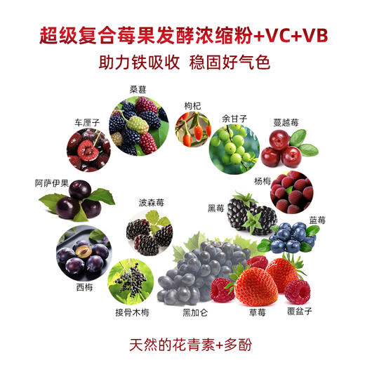 费瑞能发酵人参铁软糖补铁 商品图3