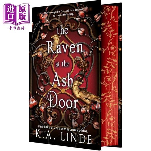 【中商原版】橡树与冬青 灰烬门前的渡鸦  刷边 The Raven at the Ash Door 英文原版 K A Linde 奇幻 流行小说 商品图0