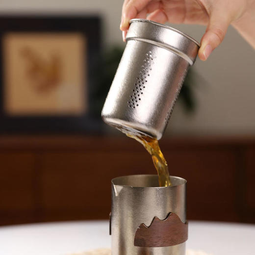 热卖！“随身茶室”！邦展纯钛便携功夫茶具8件套 商品图3