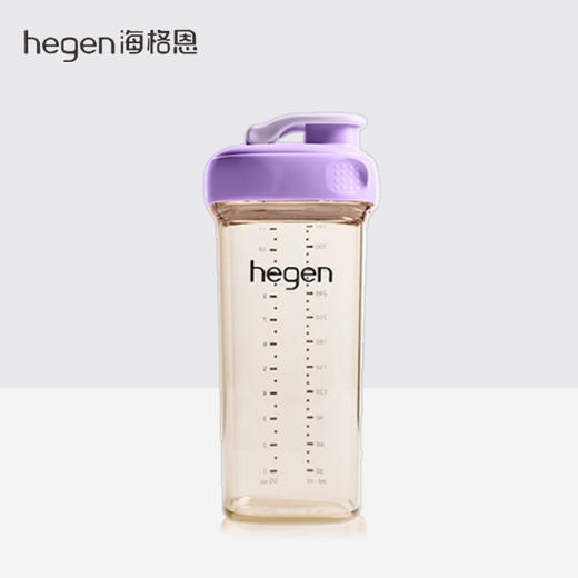 新加坡Hegen 多功能喝水杯进口限量版宽口径PPSU亲子喝水杯奶瓶330ml 商品图0