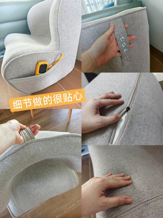 【儿童护脊小沙发】青节Reading Nest 护脊沙发  人体工学 科学坐高腰背不悬空 三重防侧翻＋EPS一体成型龙骨 ⚠️一年内非人为质量问题，直接换新！ 商品图5