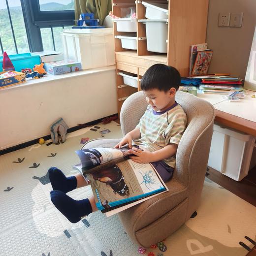 【儿童护脊小沙发】青节Reading Nest 护脊沙发  人体工学 科学坐高腰背不悬空 三重防侧翻＋EPS一体成型龙骨 ⚠️一年内非人为质量问题，直接换新！ 商品图0