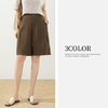 【LINEN 老钱风天丝亚麻五分裤】S-2XL，85-150斤可穿，臻选亚麻天丝材质，版型垂顺百搭，文艺老钱风拿捏！ 商品缩略图5