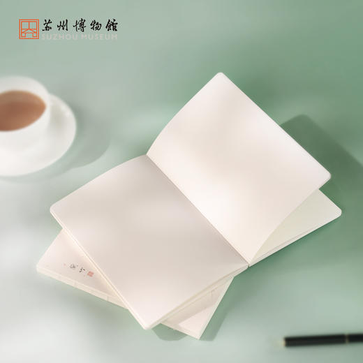 苏州博物馆 众芳竞秀笔记本水仙蘭竹紫藤创意花卉手账本古风文艺文具送学生送老师 商品图3