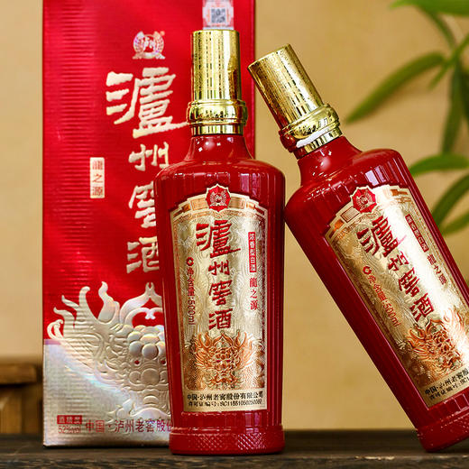 热卖中！！买就送精美生肖酒具！【中国 • 泸州老窖股份出品】泸州窖酒 • 龙之源 52°浓香型白酒 500ml*6瓶整箱 商品图5